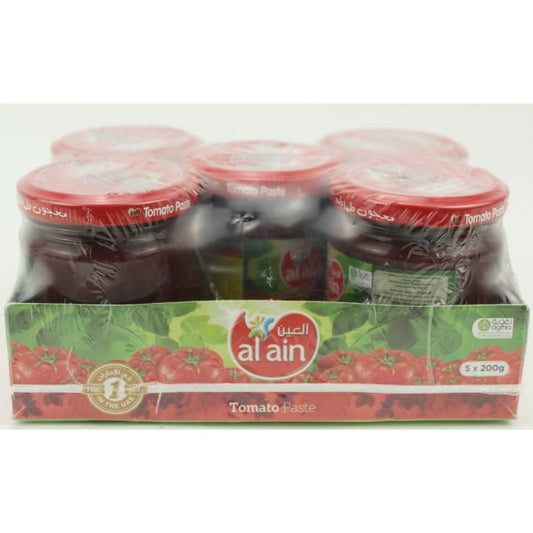 Al Ain Tomato Paste Jar 8x5x200gm