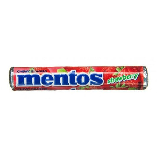 Mentos Strawberry Roll 12x24x30gm
