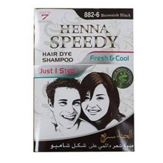 HennaSpeedy H/Dy Shamp.B/Blk 882-6 20x12