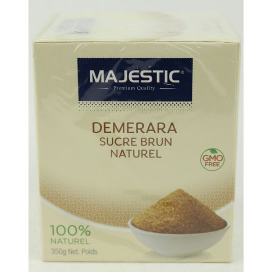Majestic Natural Brown Sugar 24x350gm