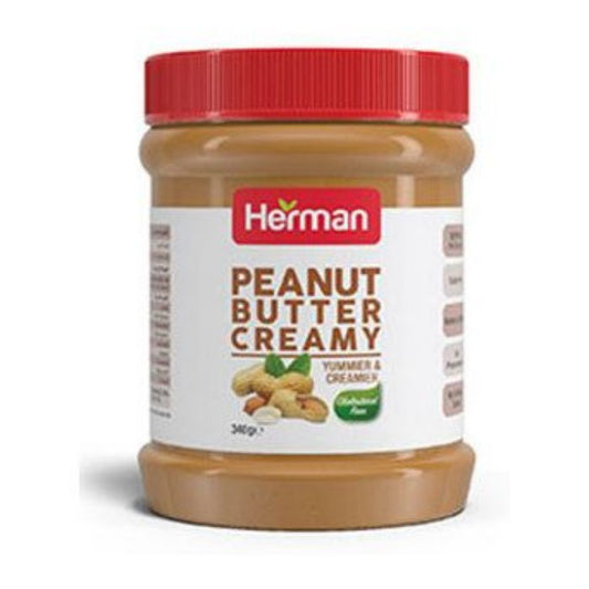 Herman Peanut Butter Creamy 12x340gm