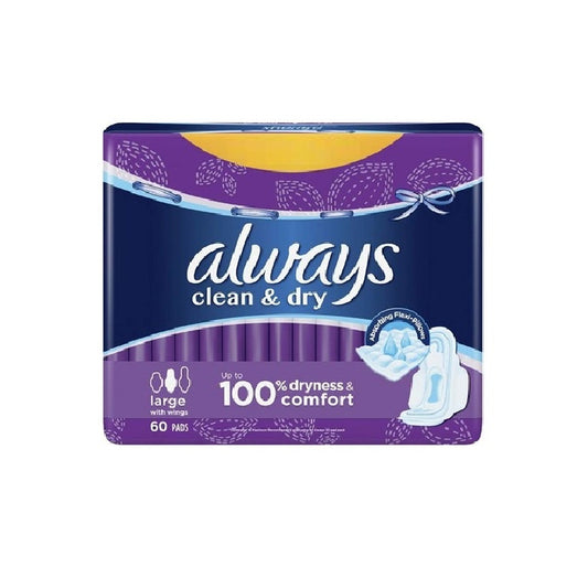 Always S/Plus Wings Violet 3x60's