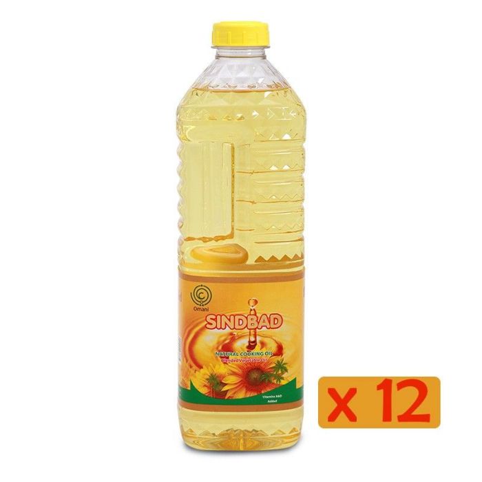 Pet Btl Sindbad Cooking Oil 12x500ml