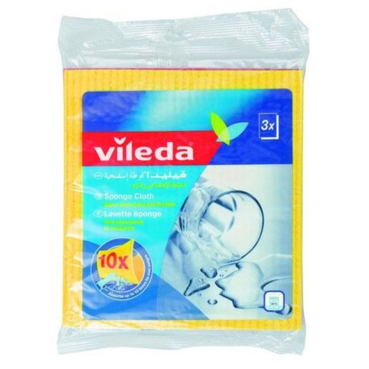 Vileda Sponge Cloth 3pcs Vileda 1x144