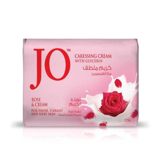 Jo Soap Rose & Cream 6x125gm