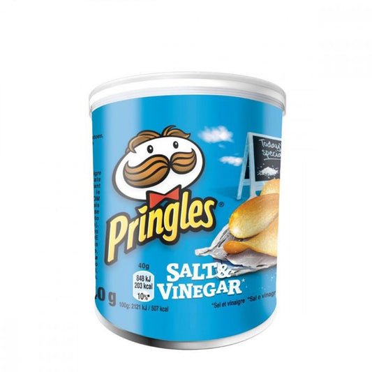 Pringles Chips Salt & Vinegar 12x40gm