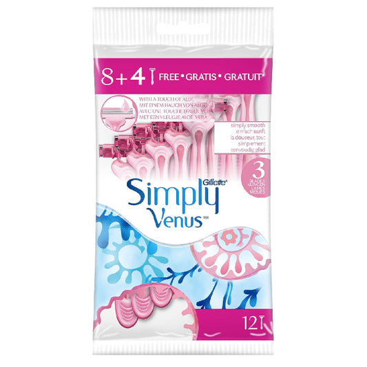 Gillette Simply Venus DR Pouch 15x8+4's
