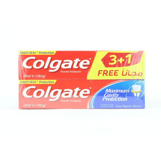 Colgate T/Paste Regular 18x(3+1x120ml)