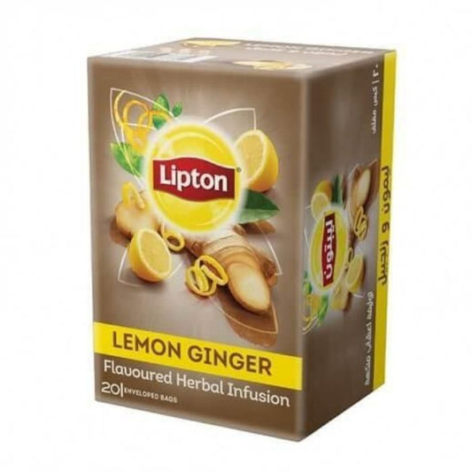 UFS Lipton Lemon Ginger Tea 16x20x1.6g