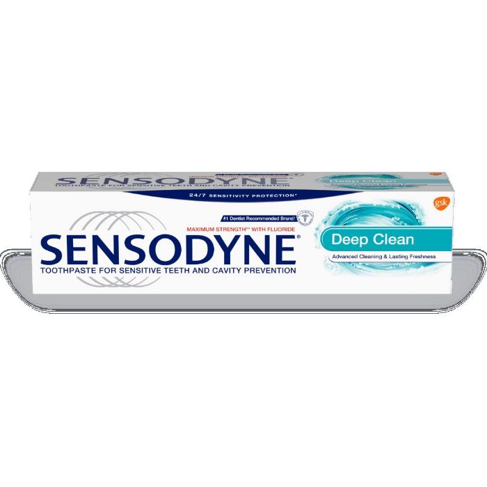 Sensodyne T/Paste Deep Clean Gel 12x75ml