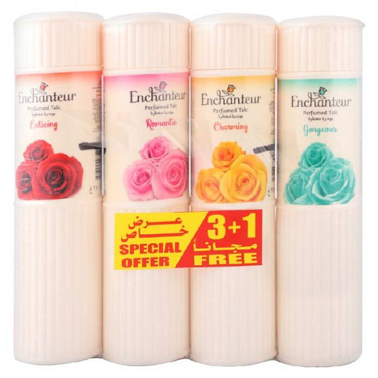 Enchanteur Talc Assort 6x(3+1)x250gm
