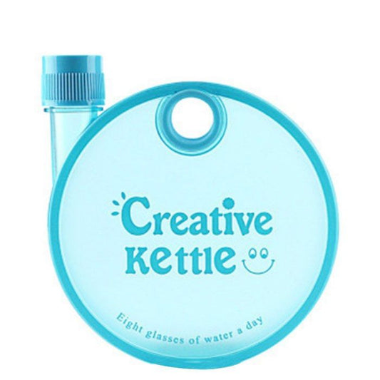 Water Bottle Flat Round 350ml YW 1x120