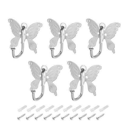 Wall Hooks Butterfly 3pcs(10) YW 1x180