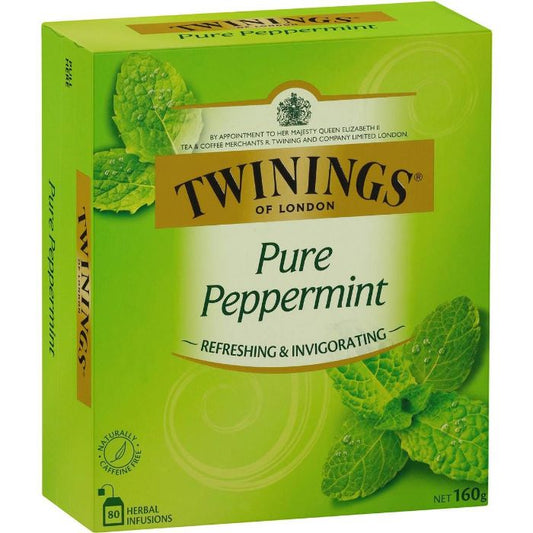 Twinings Pure Peppermint Tea Bag 6x20's