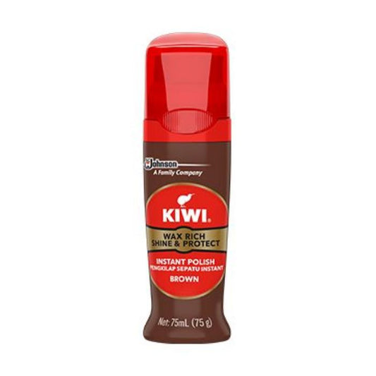 Kiwi Shoe Polish Liquid Brown 6x75ml