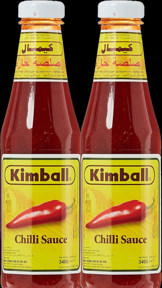 Kimball Chilli Sauce 8x3x340gm