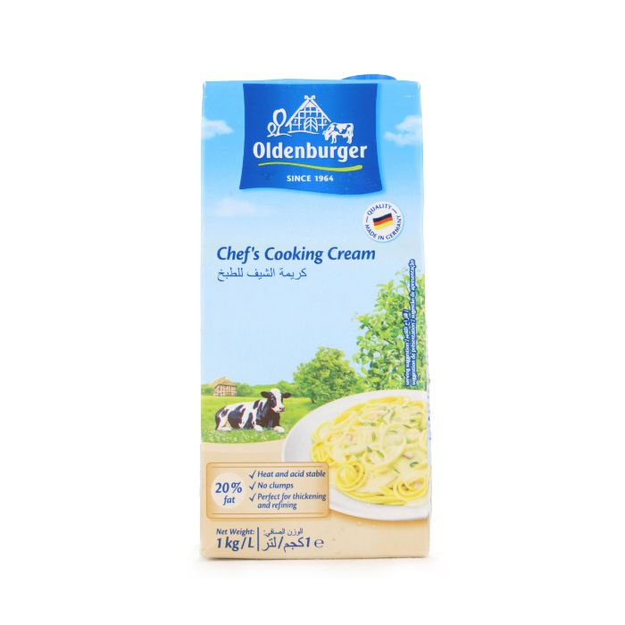 Oldenburger UHT Cooking Cream 12x1ltr