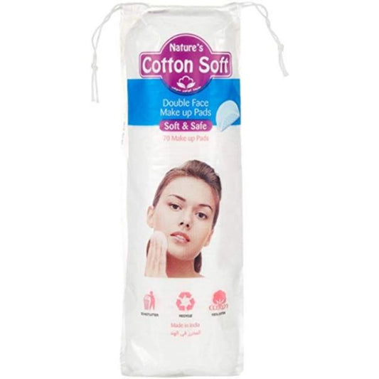 Nature's Cotton Pads 8x3x80pcs