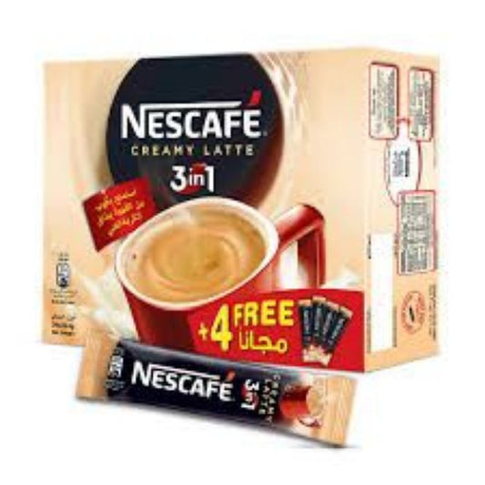 Nescafe 3 in 1 Creamy Latte 12x20x22.4gm