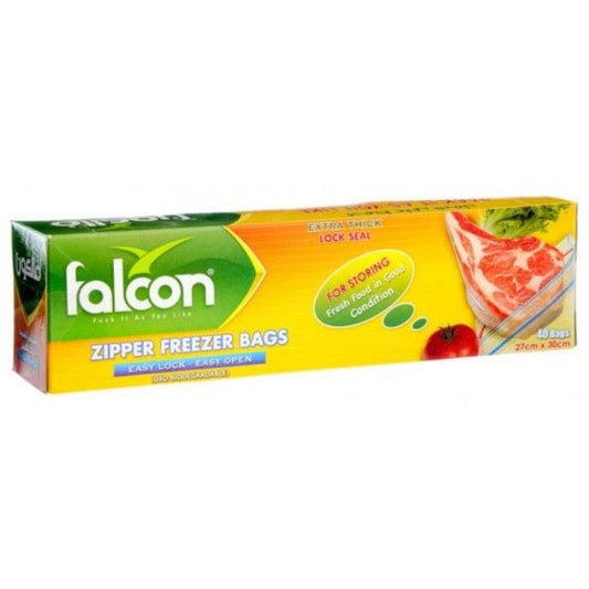 Falcon Zipper Bags 27x30 CM(M) 1x24x40s