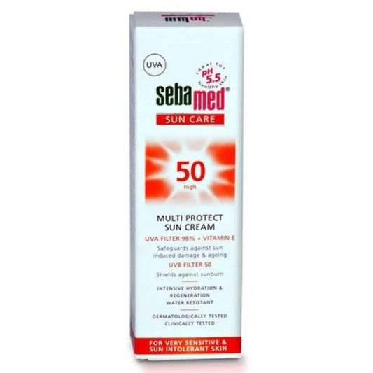 Sebamed Sun Cream M/P 50 High 6x75ml