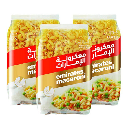 Emirates Macaroni Corni 8x3x400gm V/P