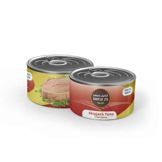 Uncle J`s Tuna Skip/J S/F Oil 12x4x185gm