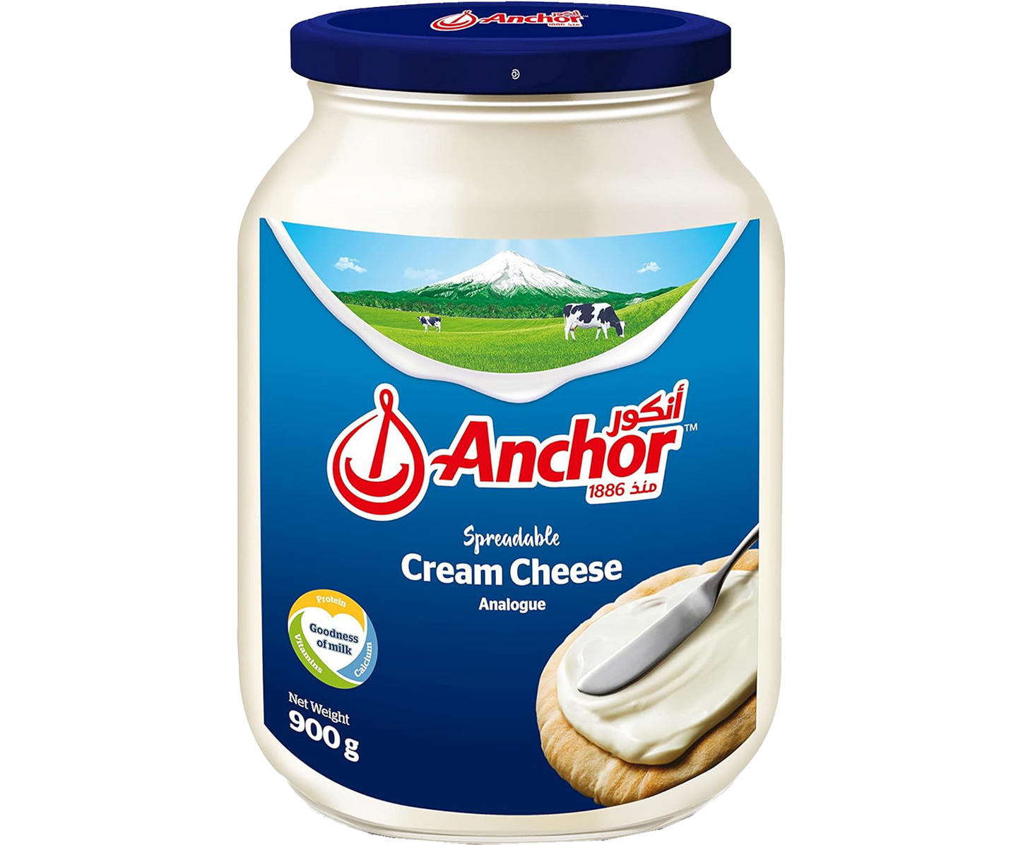 Anchor Blue Spread Cheese Jar 6x900gm