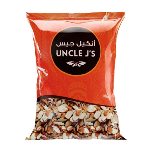 Uncle J`s Almond Slice 250gm 