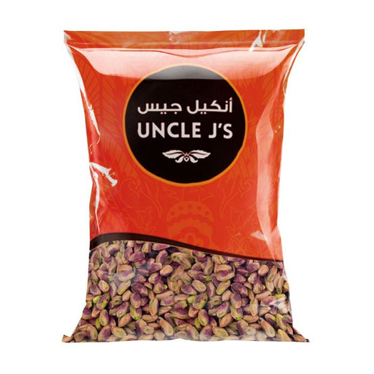 Uncle J`s Pista Without Shell 500gm 