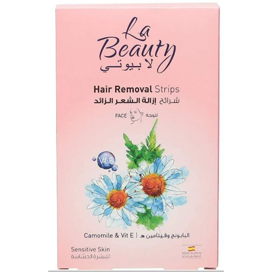 La Beauty H/R Strips Sensitive Skin 12ps
