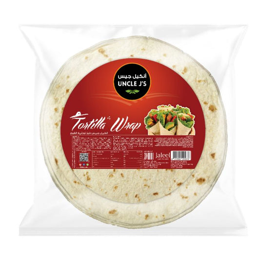 Uncle J`s Flour Tortilla 10 inch20x412gm