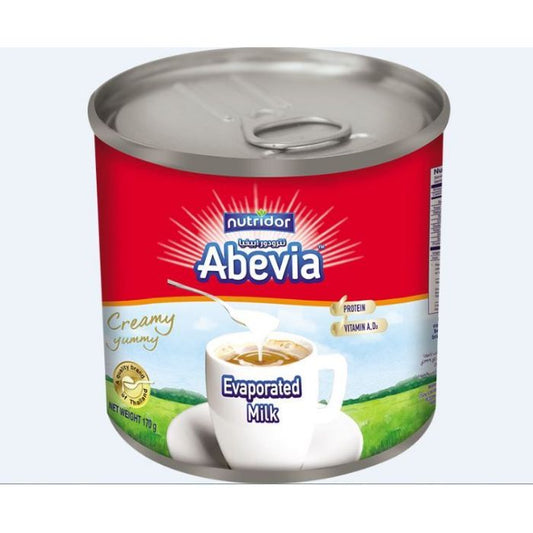 Abevia Evaporated Milk 48x170gm