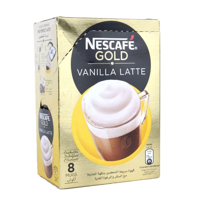 Nescafe Gold Vanila Latte 10x10x18.5g