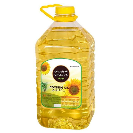 Uncle J`s Cooking Oil 4x4ltr