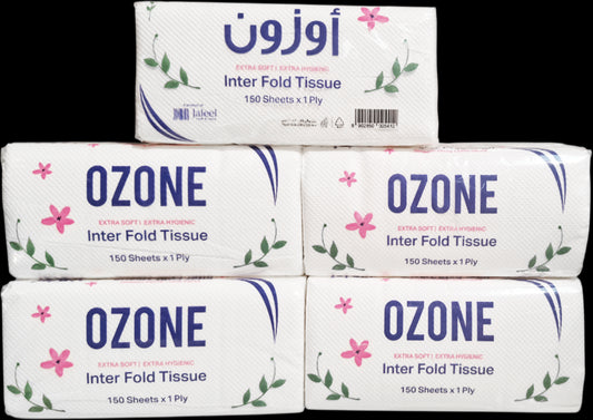 Ozone Inter Fold Tissue 20x150x1ply