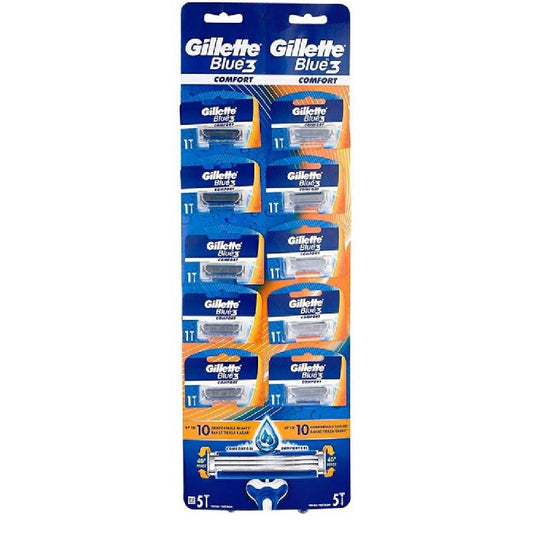 Gillette Blue 3 Comfort RazrCard 12x10's