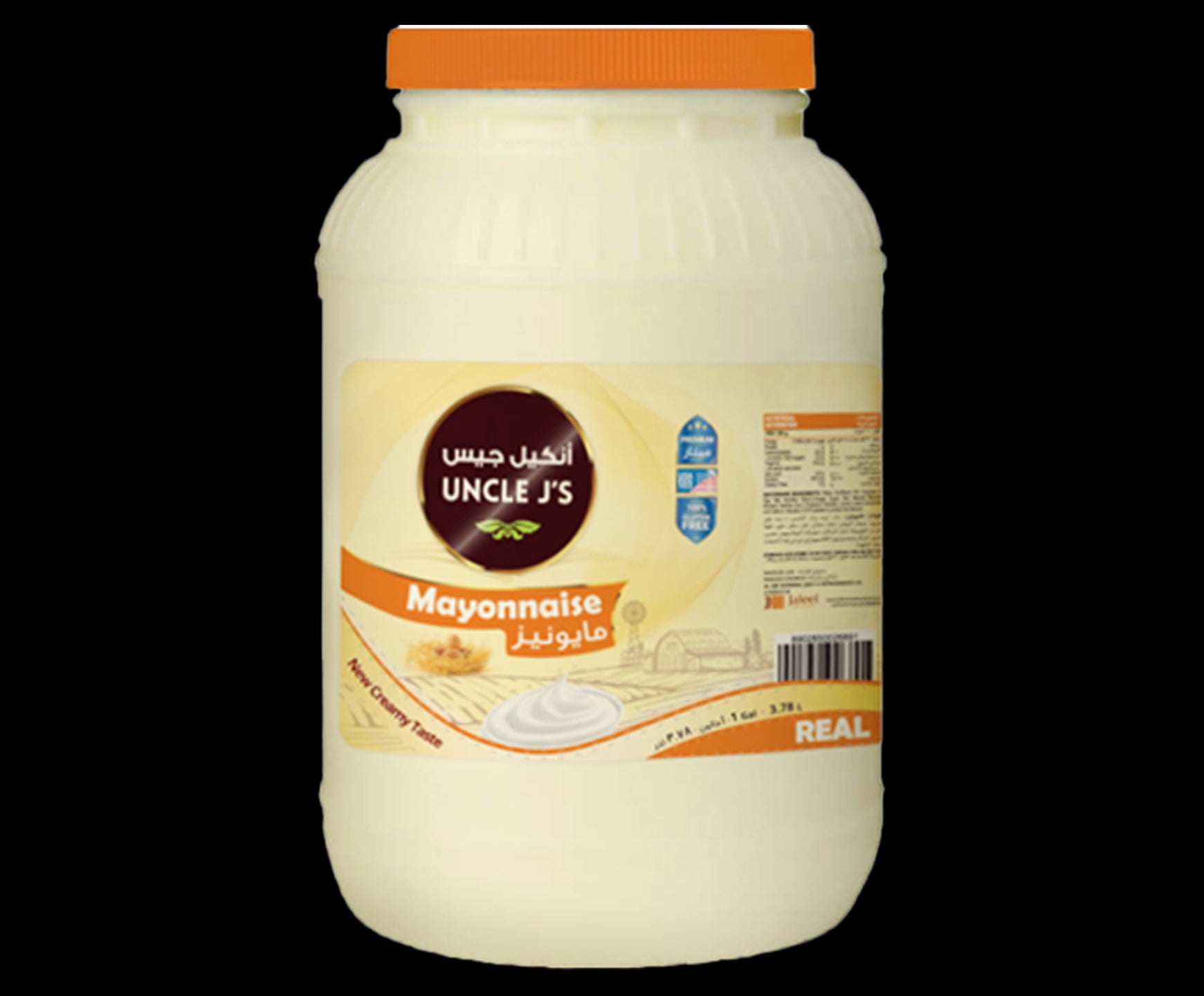 Uncle J`s Premium Mayonnaise 4x1Gln