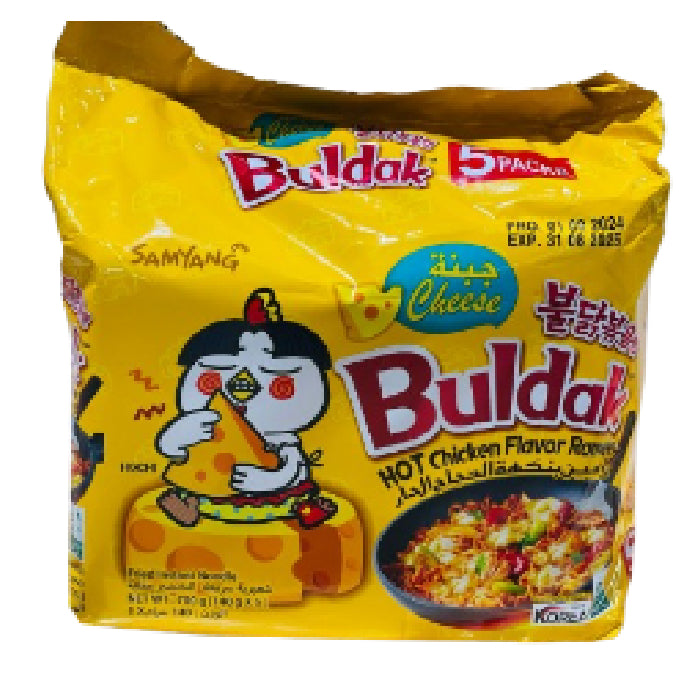Samyang Hot Chckn Cheese Ndls 8x5x140gm