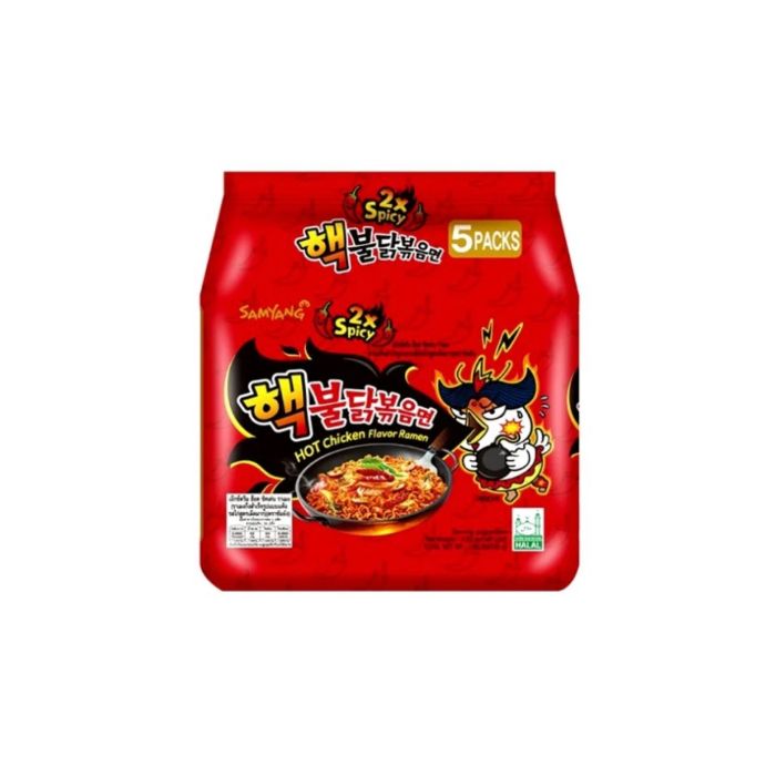 Samyang 2xSpicy Hot Chckn Ndls 8x5x140gm