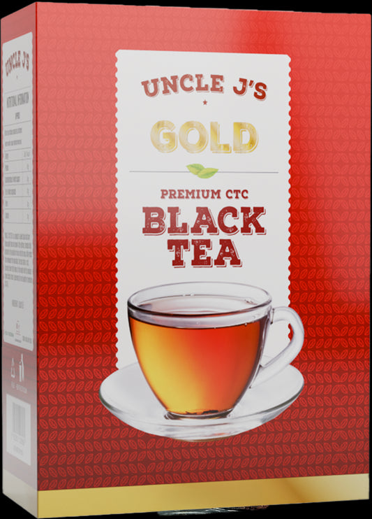 Uncle J`s Gold Tea Pkt 48x200gm