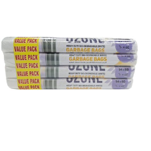 Ozone White Garbage Roll(54x60)10x4rolls