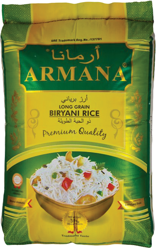 Armana Biriyani Rice 35kg