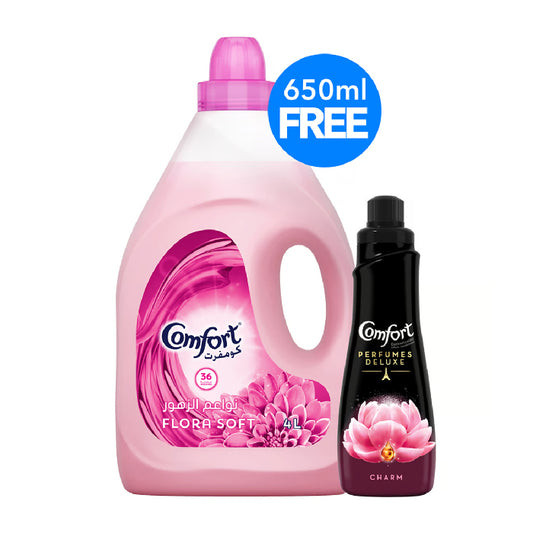 Comfort Pink Flora Soft 4x(4lr+Con 650m)