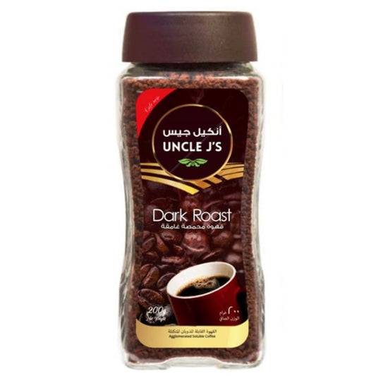 Uncle J`s Instant Coffee 12x200gm