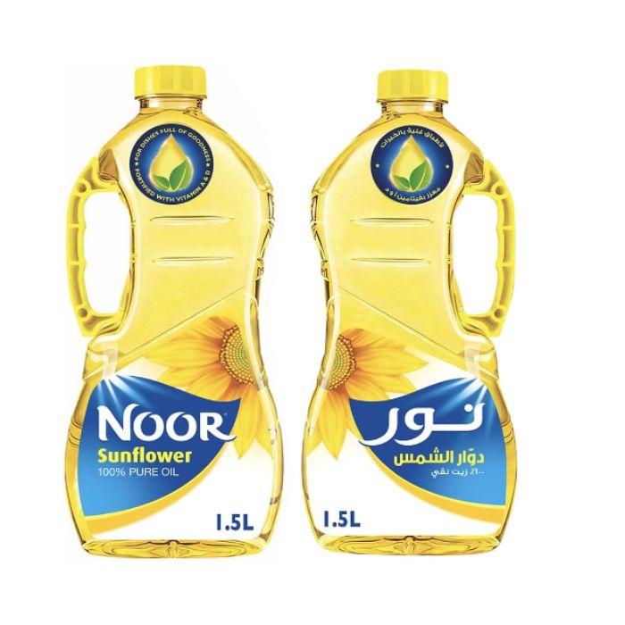 Noor Sunflower Oil 3x2x1.5ltr