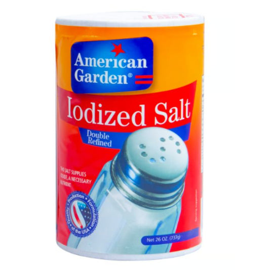 American Classic Iodized Salt 24x26oz