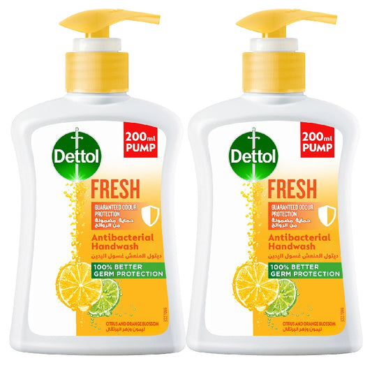 Dettol H/Wash Fresh 6x(2x200ml)