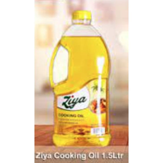 Ziya Cooking Oil  6x1.5Ltr