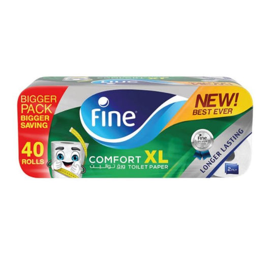 Fine Toilet Rolls 2plyx250SHT 8x10pcs 
